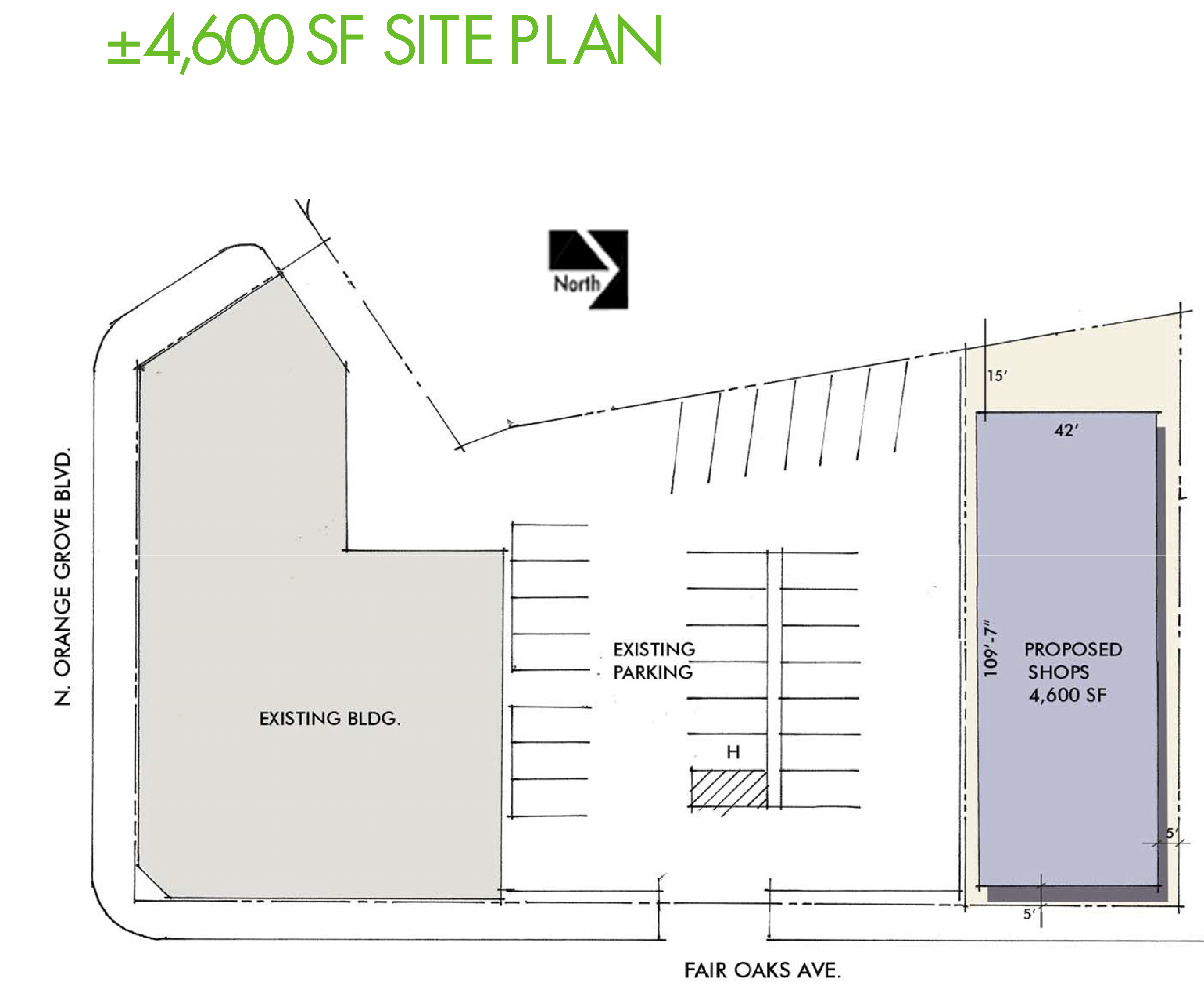 Pasadena-733 N Fair Oaks Ave-Proposed Shops 2,240 SF to ...