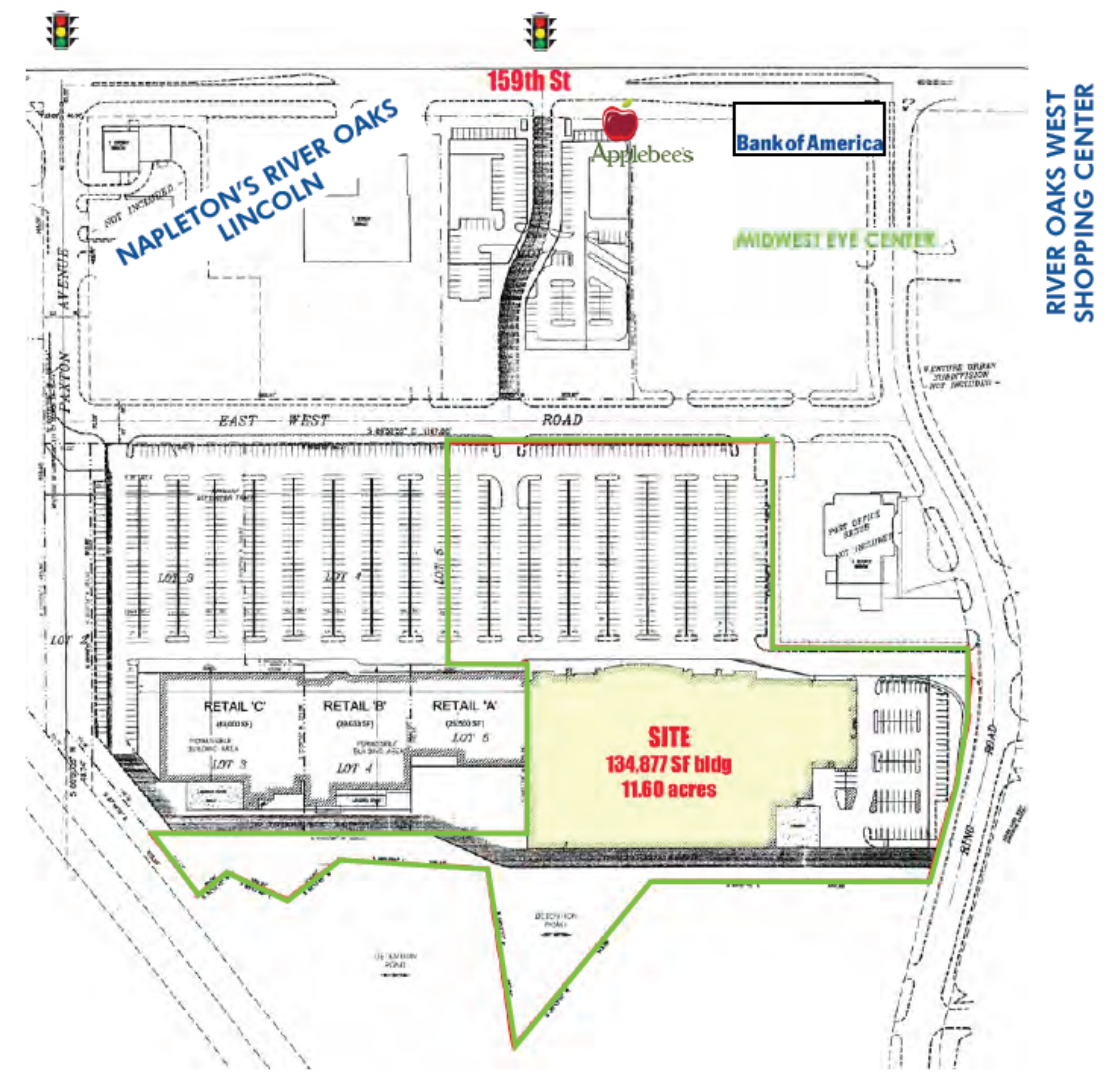 134,877 SF Big Box on Â±11.60 Acres