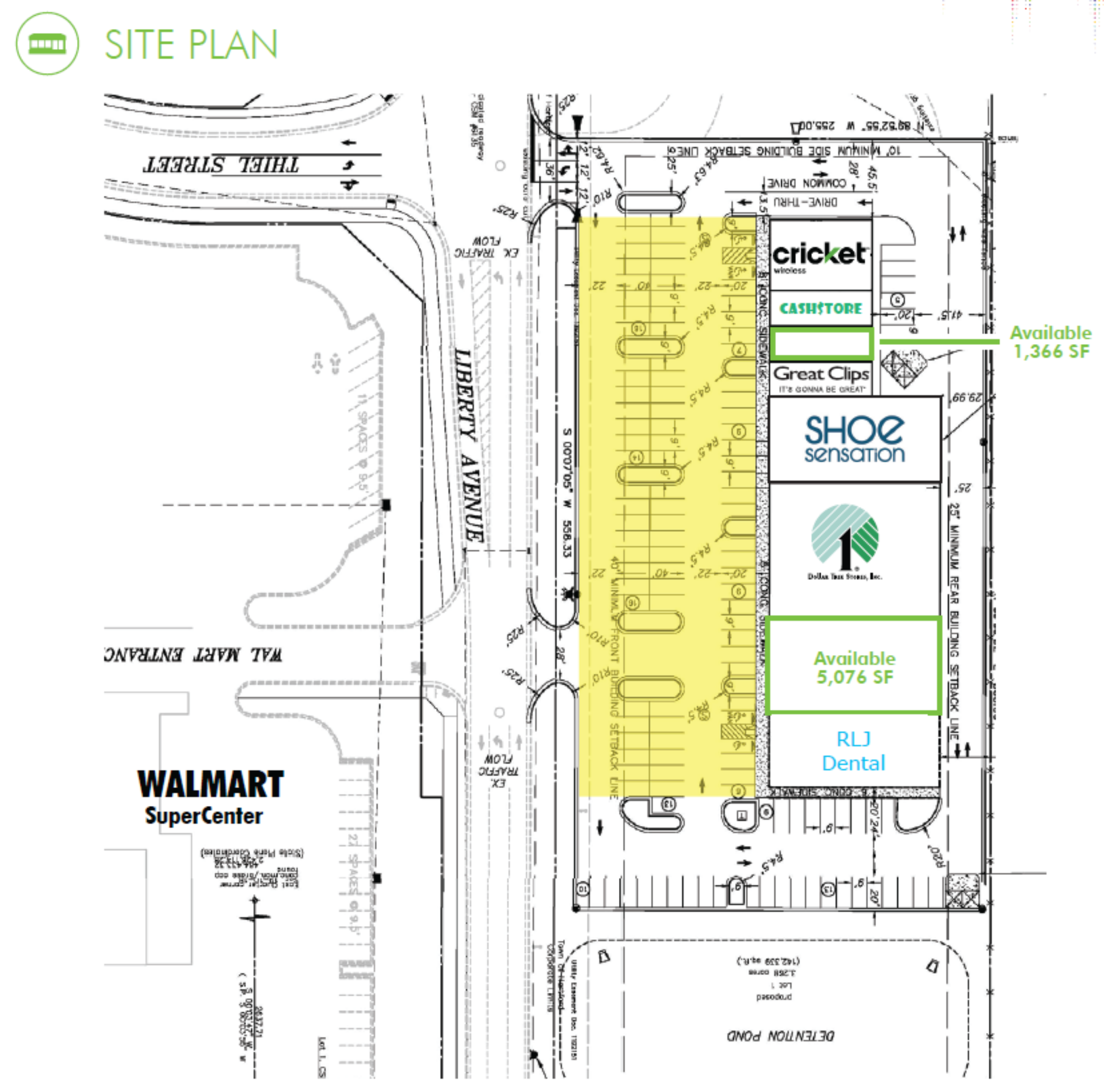 WalMart Outlot- Retail Center